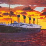 Painted Titanic Poster